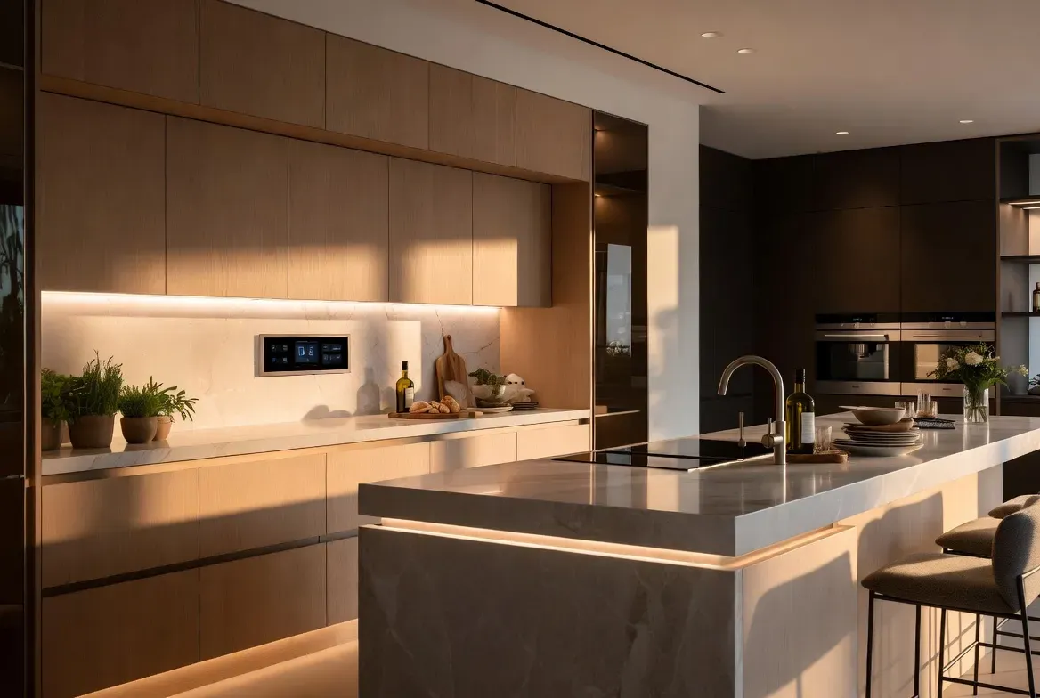 Diseño de cocina integral a medida en Bogotá con rigor técnico y ergonomía avanzada - DTM