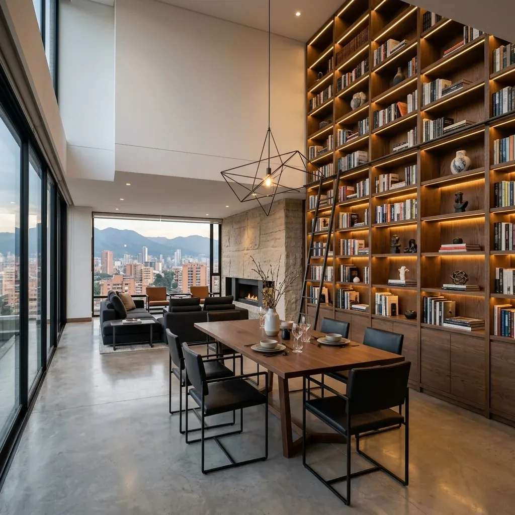 Diseño y ejecución técnica de proyectos de mobiliario integral de lujo en Bogotá - Ingeniería de Autor DTM.